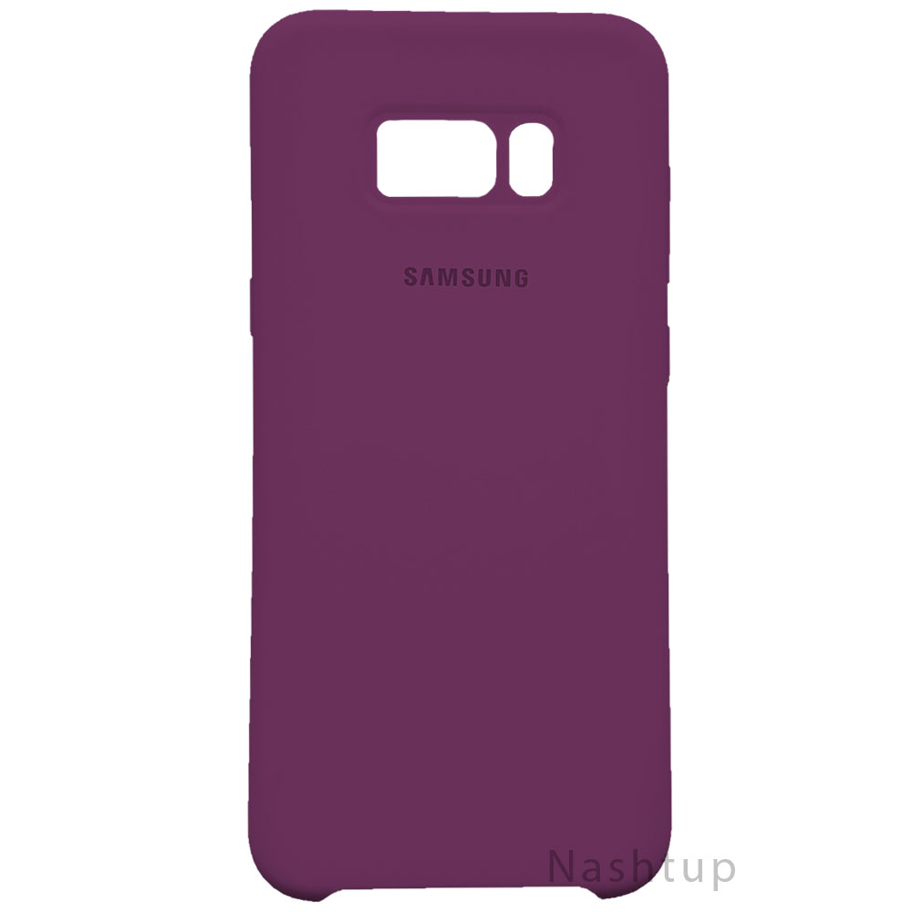 قاب سيليكونى اصلى رنگ بنفش گوشى Samsung Galaxy S8 Plus  